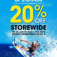 Read more about Billabong Specials @ Takashimaya 30 Jan - 1 Feb 2015