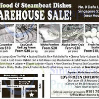 Read more about Ed's Frozen Enterprise Warehouse Sale 24 Jan - 18 Feb 2015