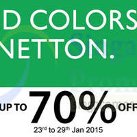 Read more about United Colors of Benetton Kids Apparels Sale @ Parkway Parade 23 - 29 Jan 2015