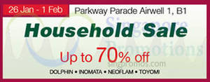 Featured image for (EXPIRED) Isetan Household Sale @ Parkway Parade 26 Jan – 1 Feb 2015