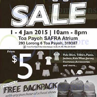 Read more about Kappa Sale @ Safra Toa Payoh 1 - 4 Jan 2015