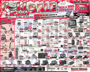 Featured image for (EXPIRED) Harvey Norman Electronics, IT, Appliances & Other Offers 10 – 16 Jan 2015