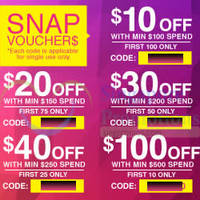 Read more about Lazada Singapore $10 to $100 OFF Coupon Codes 16 - 18 Jan 2015