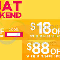 Read more about Lazada $8 to $88 OFF 48hr Coupon Codes 24 - 25 Jan 2015