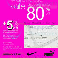 Read more about Link THM Nike, Puma, Adidas & More Sale @ Tai Seng 26 Jan - 1 Feb 2015