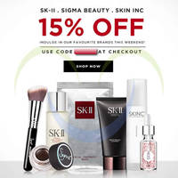 Read more about Luxola 15% OFF SK-II, Sigma Beauty & Skin Inc (NO Min Spend) Coupon Code 31 Jan 2015
