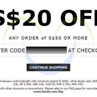 Read more about Luxola $20 OFF Storewide Coupon Code 7 - 8 Feb 2015