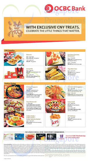 Featured image for OCBC CNY Dining Offers 28 Jan 2015