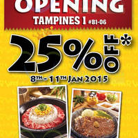 Read more about Pepper Lunch 25% Off Tepan Main Dishes Opening Promo @ Tampines One 8 - 11 Jan 2015