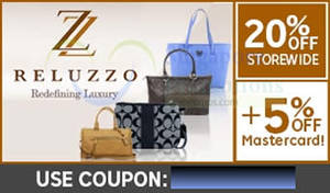 Featured image for (EXPIRED) Reluzzo 25% OFF (NO Min Spend) Luxury Branded Handbags 1-Day Coupon Code 20 Jan 2015
