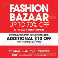 Read more about Branded Fashion Bazaar @ Safra Tampines 16 - 18 Jan 2015