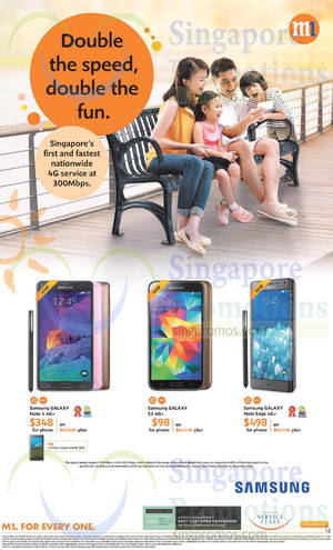 Featured image for (EXPIRED) M1 Smartphones, Tablets & Home/Mobile Broadband Offers 10 – 16 Jan 2015