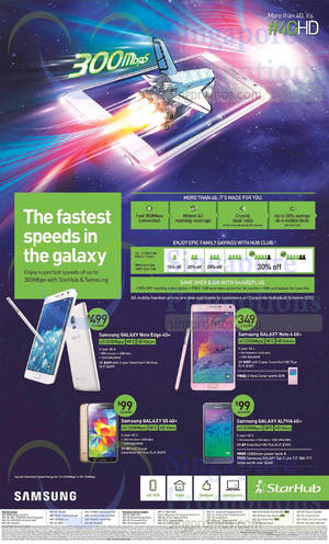 Featured image for Starhub Smartphones, Tablets, Cable TV & Broadband Offers 10 – 16 Jan 2015