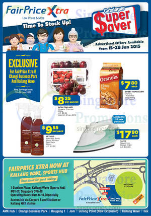 Featured image for (EXPIRED) NTUC Fairprice Super Saver Catalogue, Wines & More Offers 15 – 29 Jan 2015