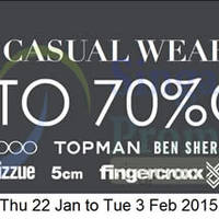 Read more about Takashimaya Men's Casual Wear Sale 22 Jan - 3 Feb 2015