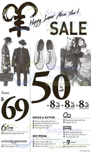 Featured image for (EXPIRED) Evisu, Camper, Bread & Butter, True Religion & More Sale 30 Jan 2015