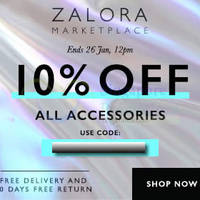 Read more about Zalora 10% OFF Marketplace Accessories Coupon Code 23 - 26 Jan 2015