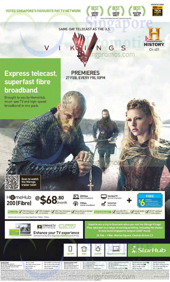 15 Feb 68.80 HomeHub 200 Fibre Broadband