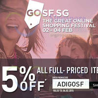 Read more about Adidas Online Store 15% Off Coupon Code 2 - 4 Feb 2015