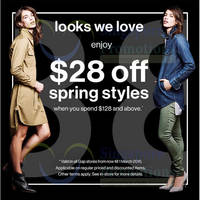 Read more about Gap Spend $128 & Get $28 Off Spring Styles 23 Feb - 1 Mar 2015