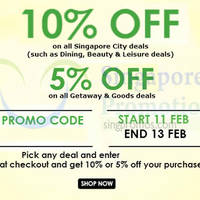 Read more about Groupon Up To 10% OFF (NO Min Spend) 72hr Coupon Code 11 - 13 Feb 2015