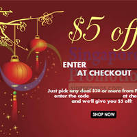 Read more about Groupon $5 OFF 48hr Coupon Code 5 - 6 Feb 2015