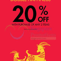 Read more about Guess 20% Off Chinese New Year Promotion 19 Feb - 1 Mar 2015