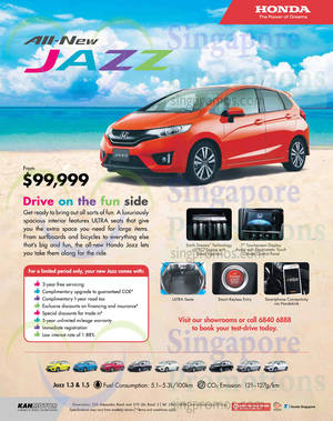 Featured image for Honda Jazz Offer 27 Feb 2015