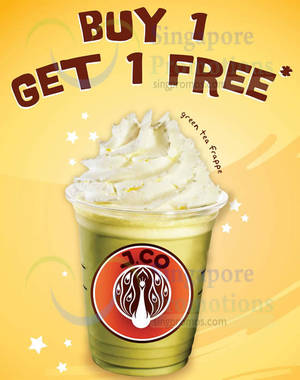 Featured image for (EXPIRED) J.CO Donuts & Coffee 1 For 1 Green Tea Frappe Weekdays Promo 17 – 28 Feb 2015