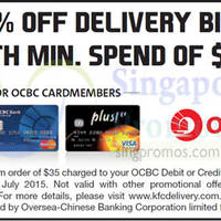 Read more about KFC Delivery 10% Off Delivery Bill For OCBC Cardmembers 10 Feb - 31 Jul 2015