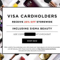 Read more about Luxola 20% OFF Storewide (NO Min Spend) Coupon Code 17 Feb 2015 - 31 Jan 2016