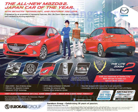 Mazda 2 The Lite Zoom 28 Feb 2015