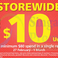 Read more about NTUC Unity Spend $80 & Get Free $10 Voucher 27 Feb - 1 Mar 2015