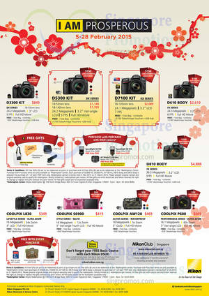 Featured image for (EXPIRED) Nikon Digital Cameras Promo Offers 5 – 28 Feb 2015
