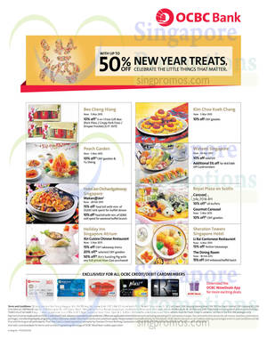 Featured image for OCBC Cards CNY Goodies, Food Items & Dining Offers 13 Feb 2015