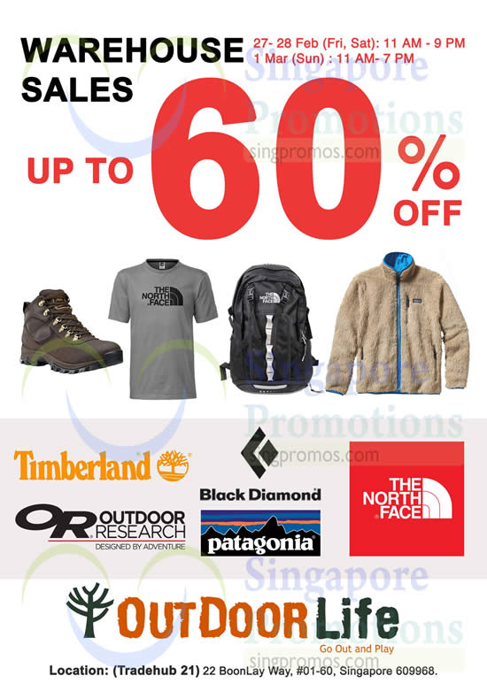 the north face warehouse sale