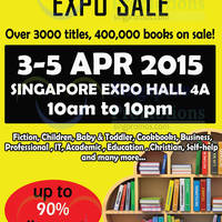 Read more about SG Bookdeals Expo @ Singapore Expo 3 - 5 Apr 2015
