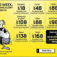 Read more about Scoot From $18 2hr Promo Air Fares (7am - 9am) 10 Feb 2015