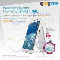 Read more about Singtel Samsung GALAXY Note Edge $200 Off 1-Day Online Promo 11 Feb 2015