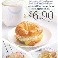 Read more about Starbucks $6.90 Sandwich & Latte / Cappuccino Breakfast Promo 2 - 28 Feb 2015