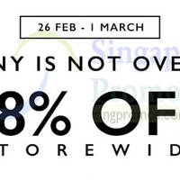 Read more about Zalora 18% OFF Storewide NO Min Spend Coupon Code For First Time Customers 26 Feb - 1 Mar 2015