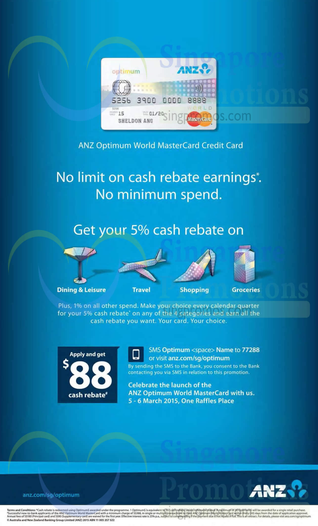 5 Rebate Credit Card