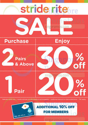 Featured image for (EXPIRED) Stride Rite Sale 13 Mar 2015
