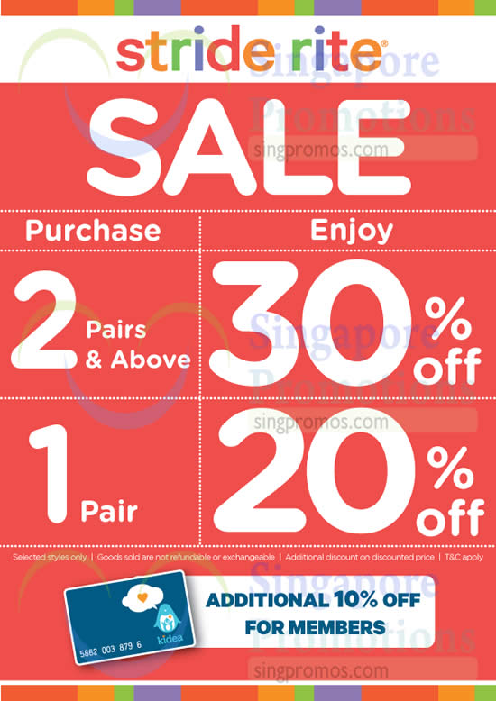 Featured image for Stride Rite Sale 13 Mar 2015