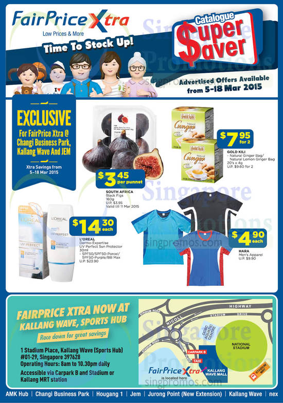 Catalogue Super Saver Exclusive, Loreal Sun Protector, Men Apparel, Black Figs, Food, Skincare Products, Ginger Bag, Gold Kili