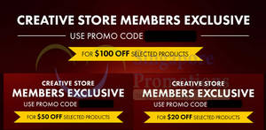 Featured image for (EXPIRED) Creative Store Up To $100 Off Coupon Codes 18 – 26 Mar 2015