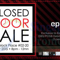 Read more about EpiCentre Closed Door Sale For DBS/POSB Cardmembers & Members 6 Mar 2015