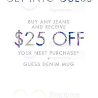 Read more about Guess Buy Any Jeans & Get $25 Off Voucher 3 Mar 2015