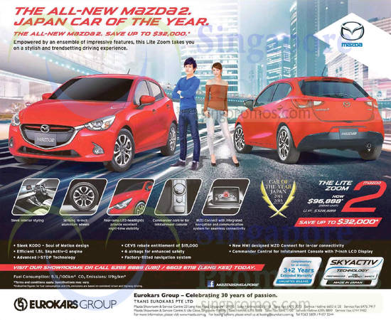 Mazda 2 The Lite Zoom 14 Mar 2015