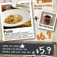 Read more about Pastamania $6.90 Student Meal (Weekdays) 4 Mar 2015